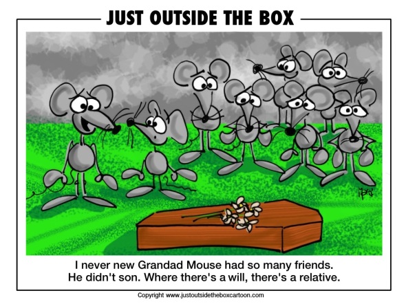 When mice go to a funeral
